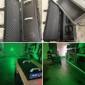 Homemade DPSS laser