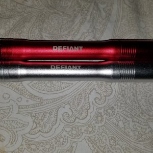 Blue defiant pens