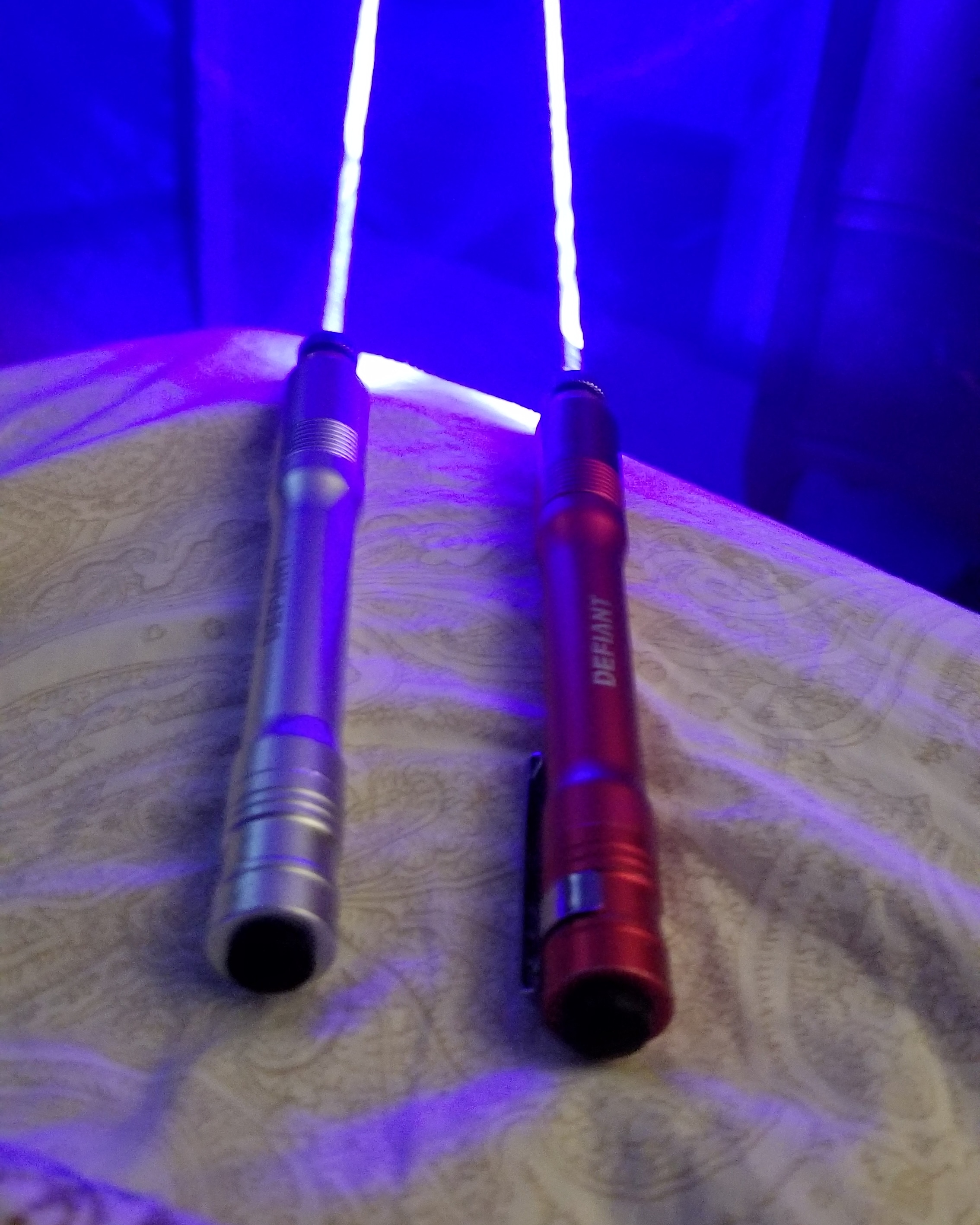 Blue pens